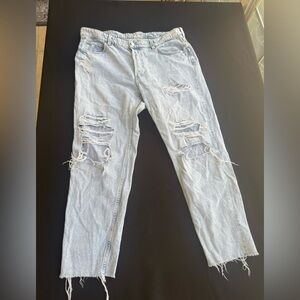 H&M Women distressed Boyfriend Low waist Jeans